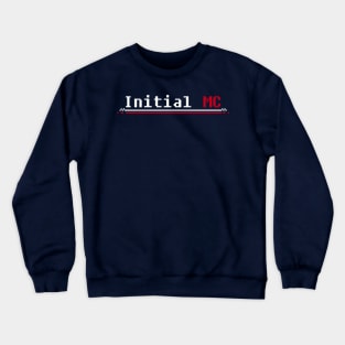 Initial MC alternate design Crewneck Sweatshirt